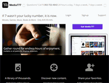 Tablet Screenshot of media777.net